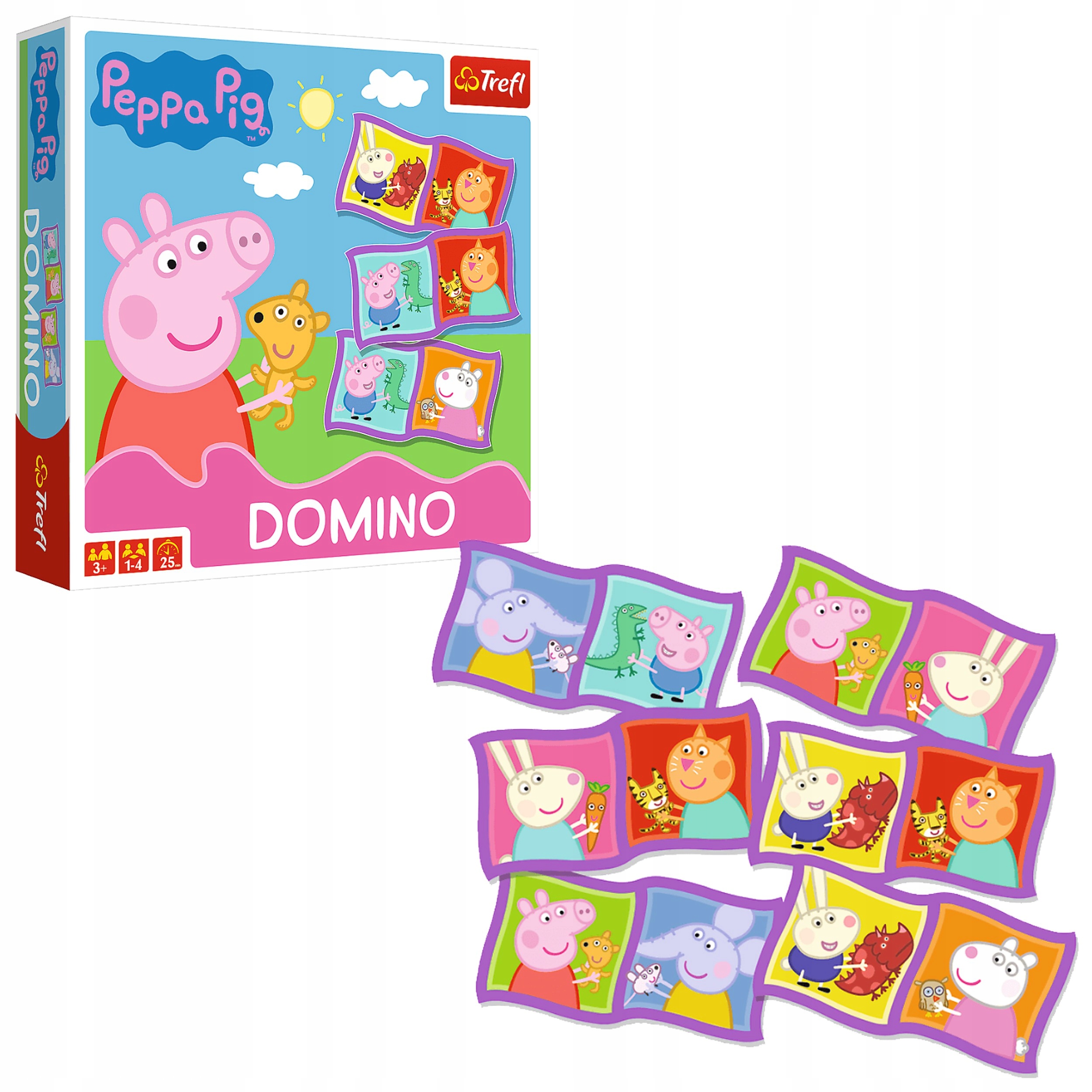 

Trefl Gra Domino Świnka Peppa 02066