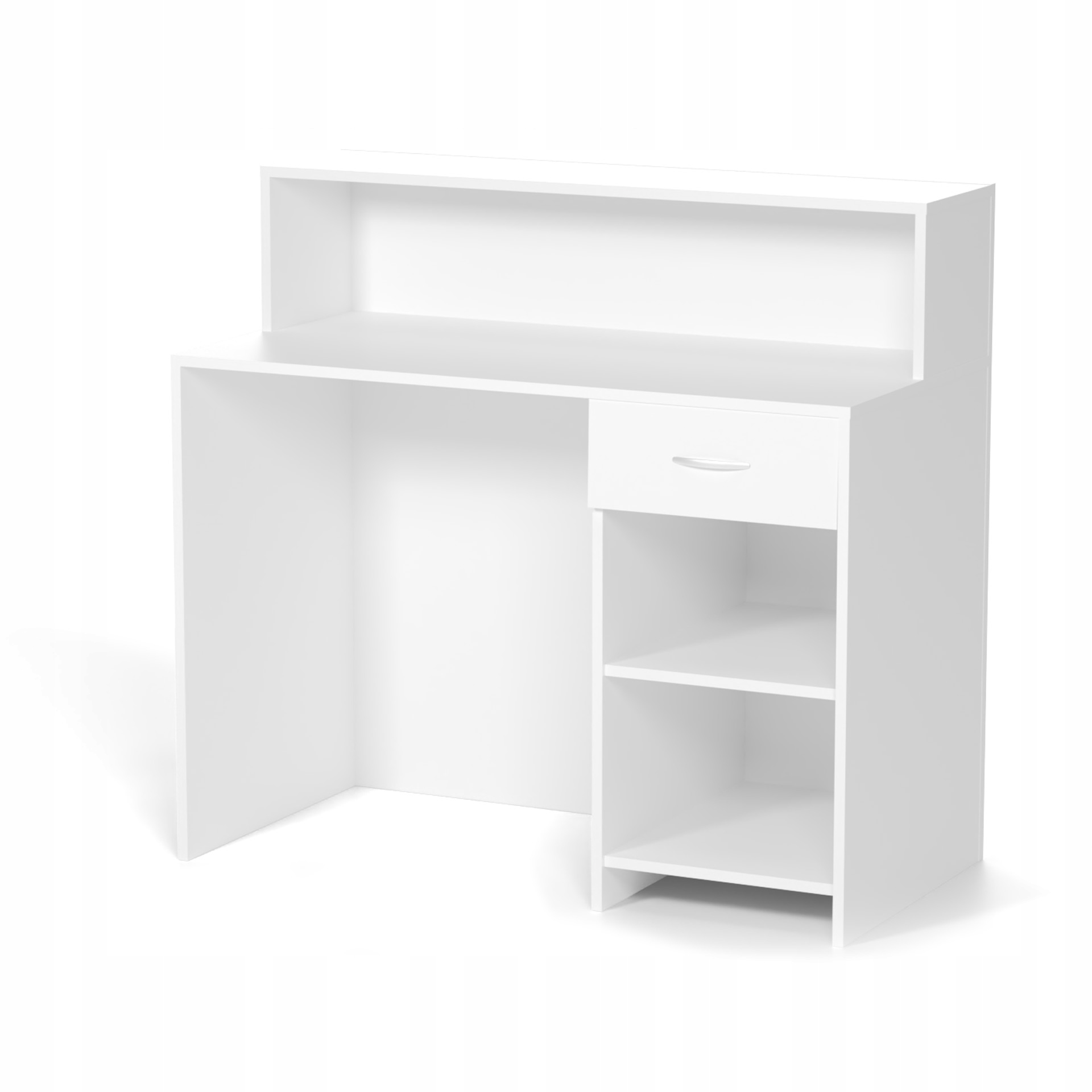 LADA SKLEPOWA BIURKO RECEPCJA BRETO 100 NADSTAWKA Marka Best-line