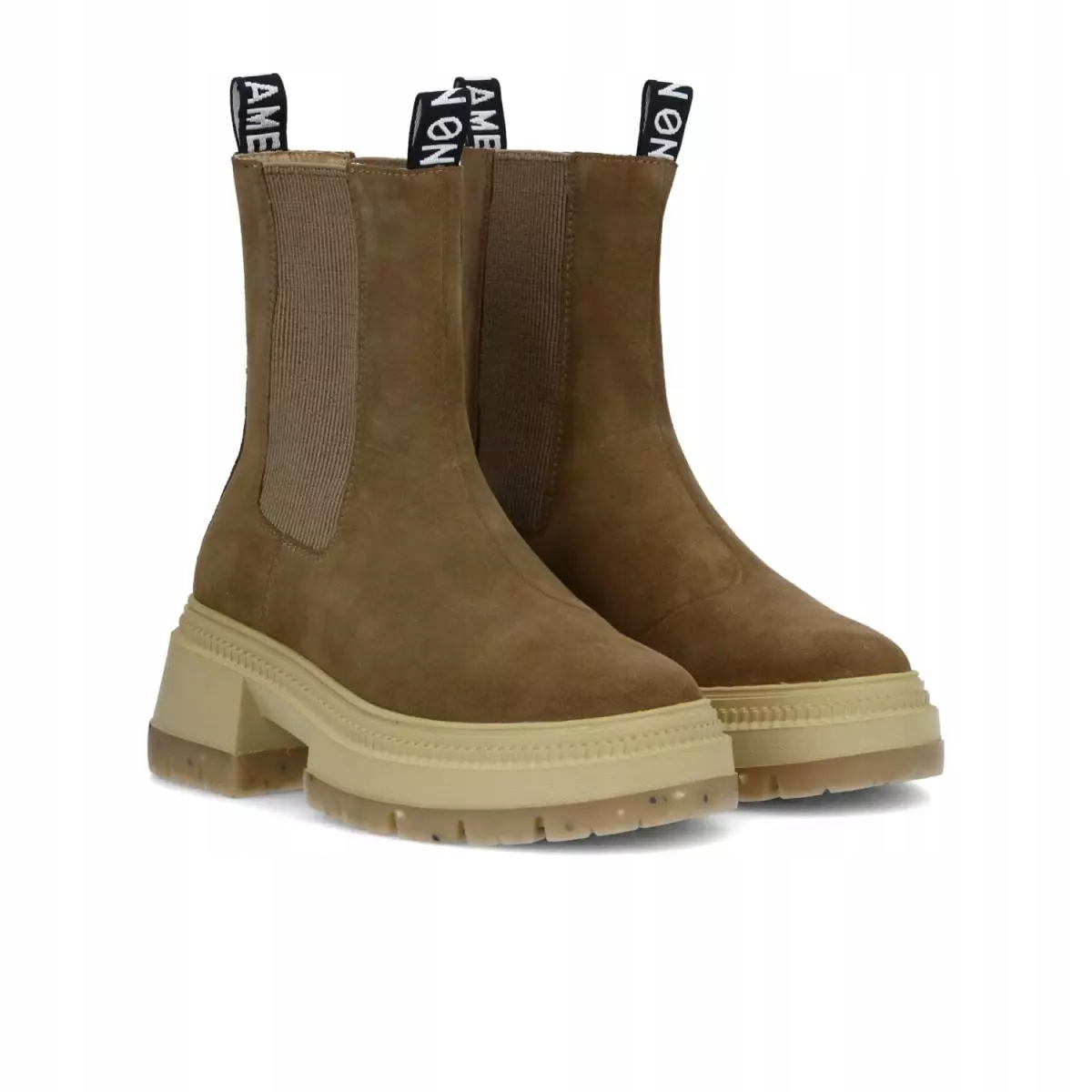 Kotníkové Boty No Name Strong Jodhpur Suede vel 39