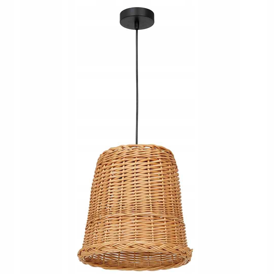Milagro Vimini MLP7990 Ratanová závesná lampa E27 40W Boho Design