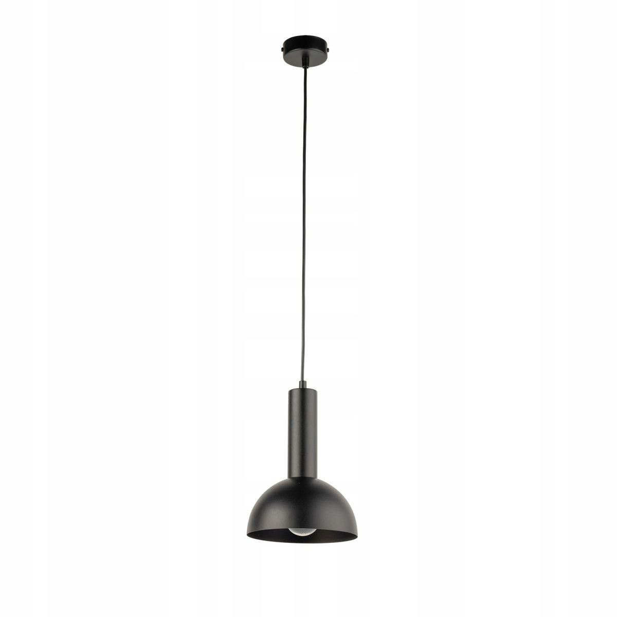 Závěsná lampa Zwis Lustr Černá E27 120 cm Nastavitelná Sigma Osvětlení