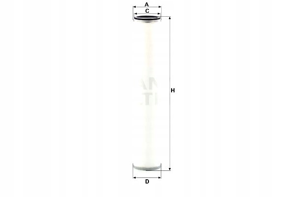 MANN-FILTER FILTR ODPOWIETRZENIA SKRZYNI KORBOWEJ