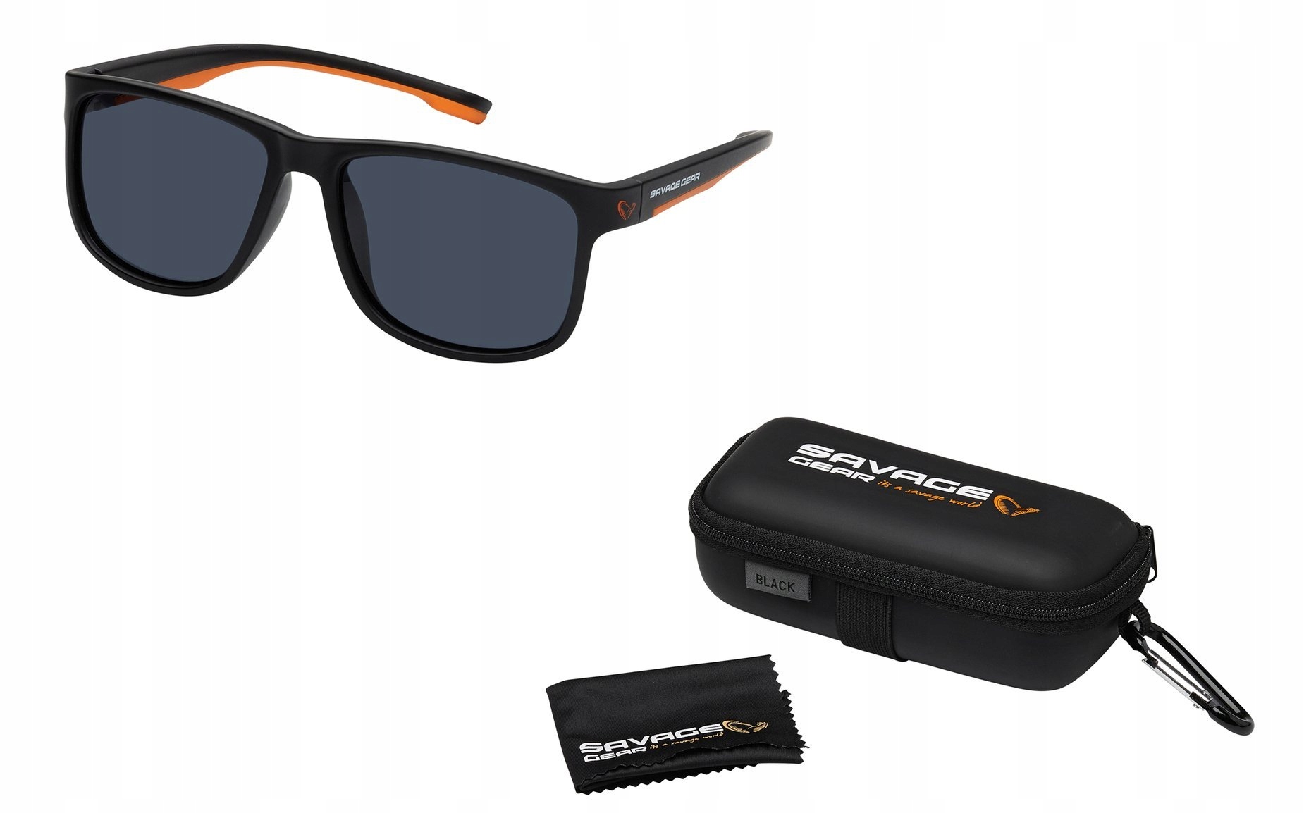 OKULARY POLARYZACYJNE SAVAGE GEAR - BLACK Model Savage1
