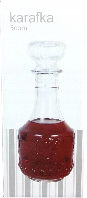 karafka szklana 500ml | AR-073TM — 3