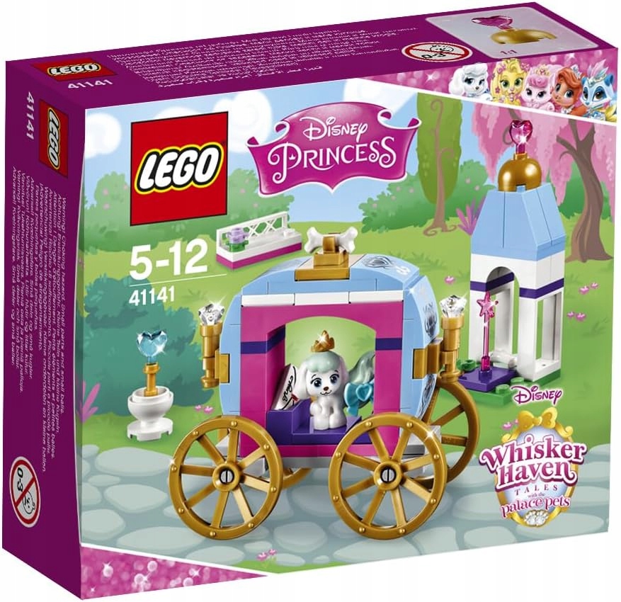 Lego Disney Princess 41141 Królewska Karoca z Dyni Whisker Haven Piesek