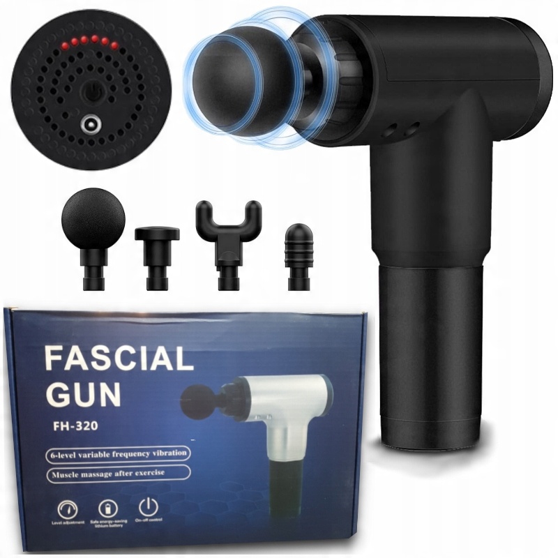 

Pistolet Do Masażu Mocny Masażer Ciała Massage Gun