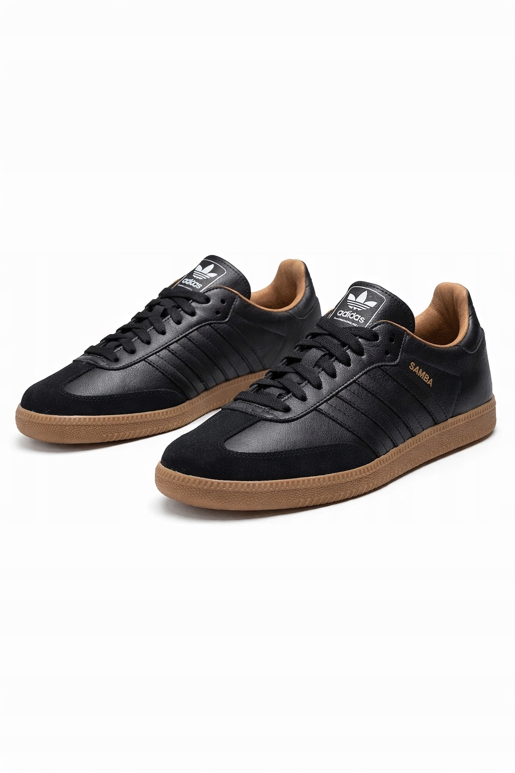 Adidas Samba Černé Kožené Pánské Sportovní Boty 48 I2E