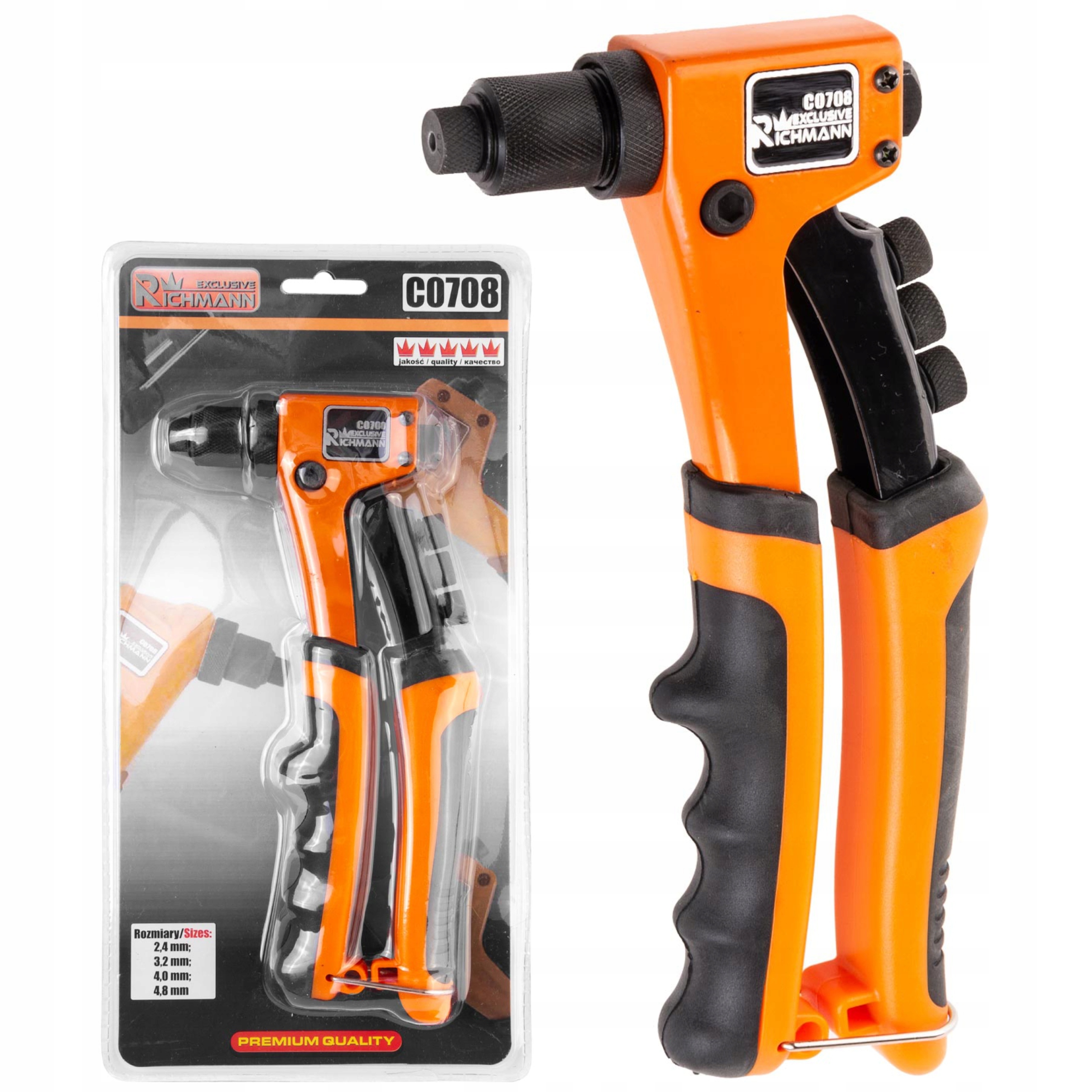 

Nitownica Ręczna Do Nitów Stalowych Richmann C0708