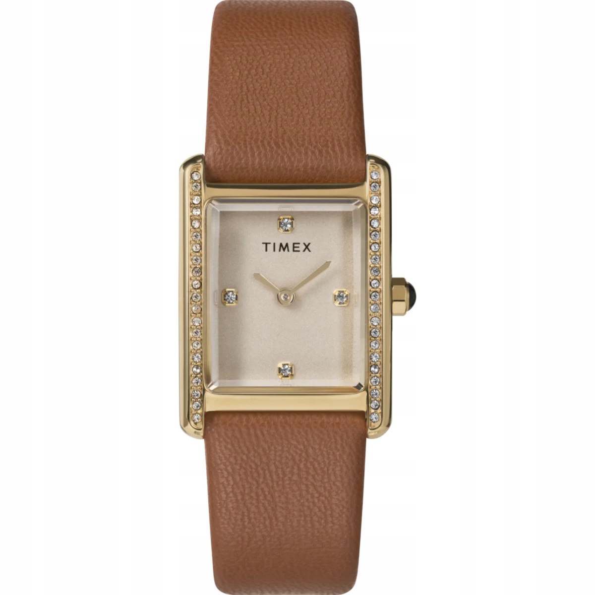 Dámské hodinky Timex TW2W63900 Zirkony hnědé