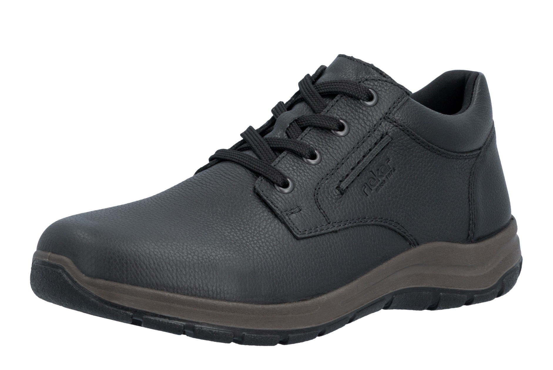 Rieker 03608-00 vel.43 černé zateplené pánské polobotky tuhost H