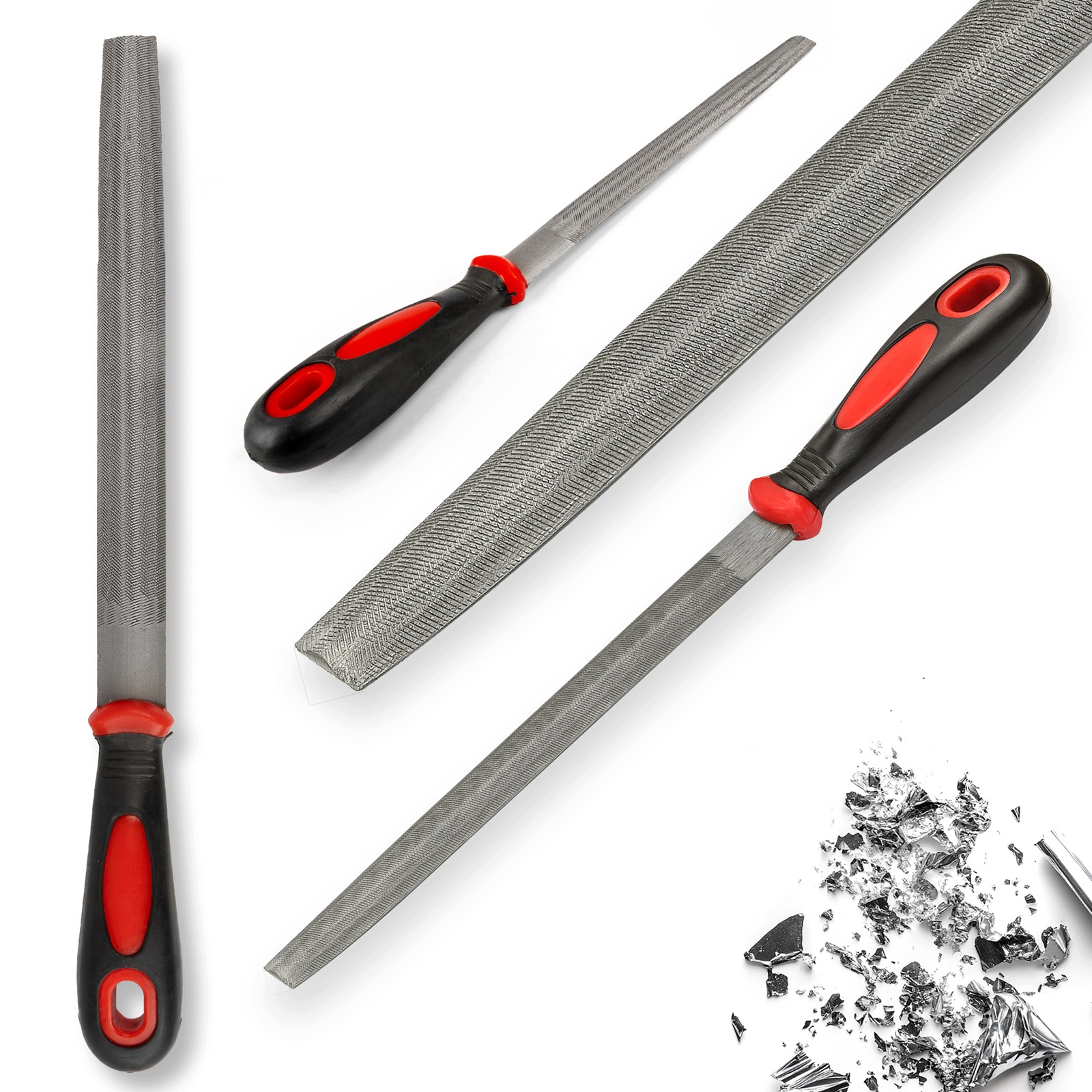 Pilnik Do Metalu Półokrągły 200 mm Równiak Zdzierak Ślusarski Hartowany