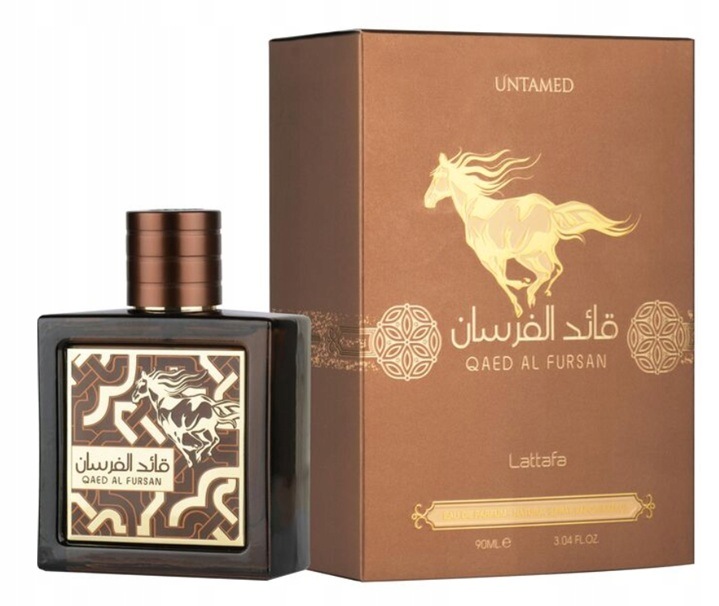 Lattafa Qaed Al Fursan Untamed 90 ml Unisex parfémovaná voda pro muže