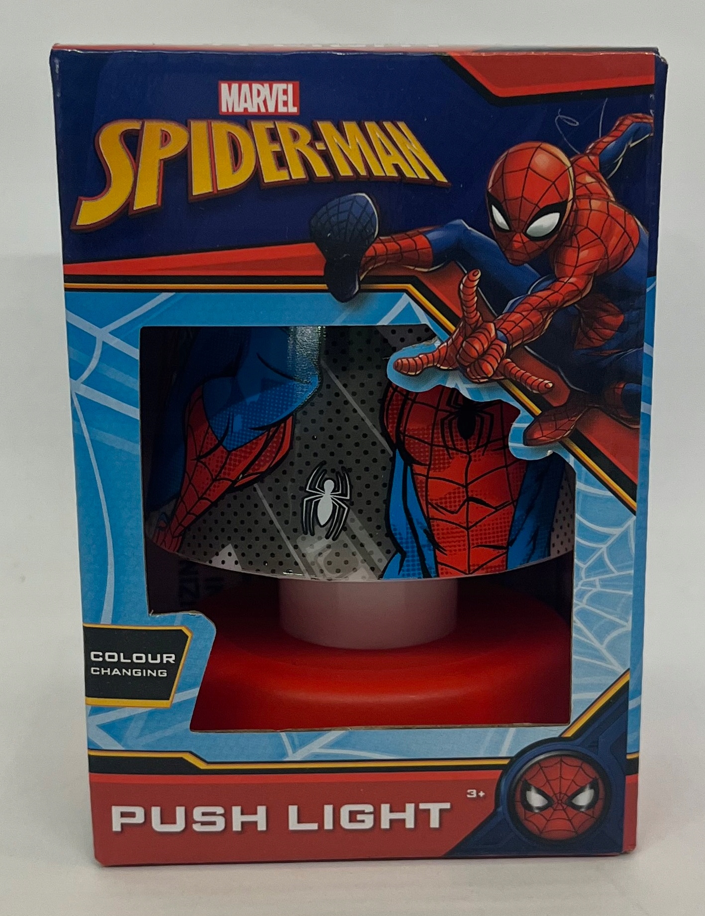 

Lampka nocna Spider-man zmienia W/a