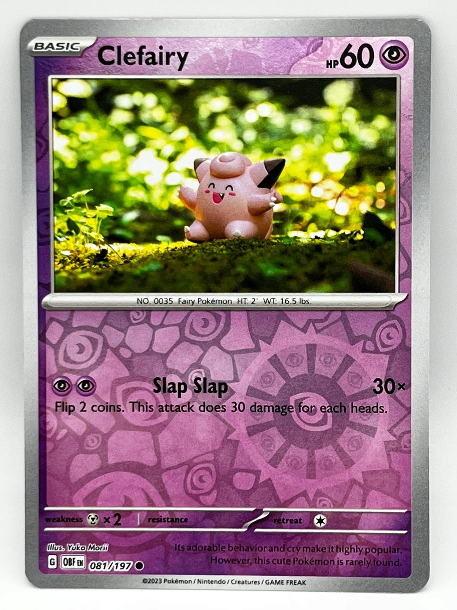 Karty Pokemon (obf 081) Clefairy (r)