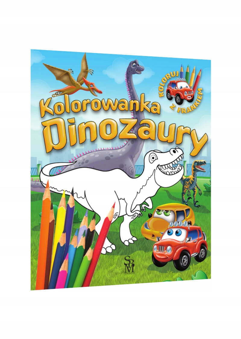 

Samochodzik Franek Kolorowanka Dinozaury Malowanka