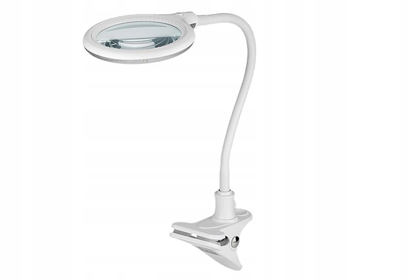 Goobay Stolní lampa s lupou, 100mm, 3 dioprie, Led osvětlení 6W, klip