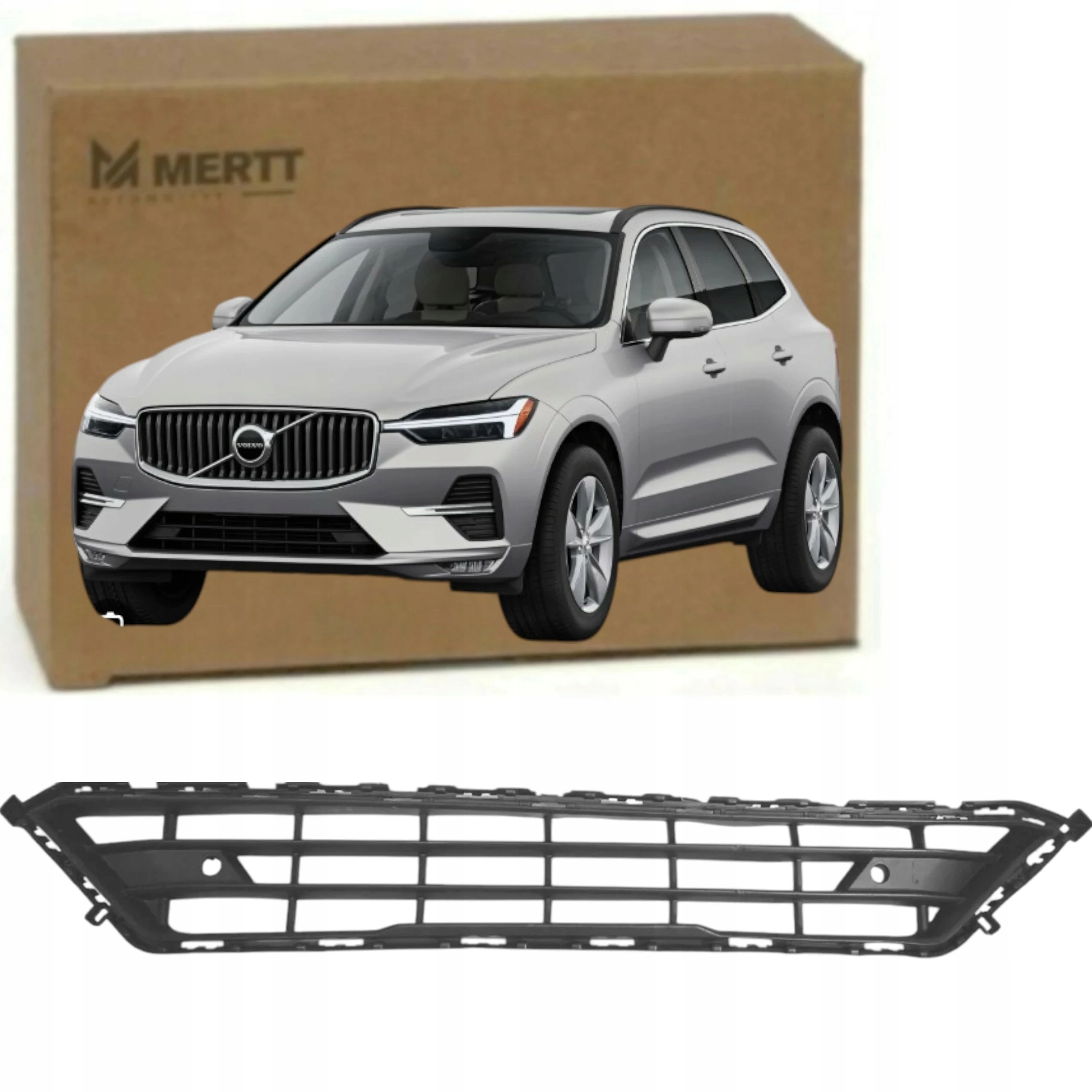 Volvo XC60 II 2022- Spodní Mřížka Předního Nárazníku Nová 32234933