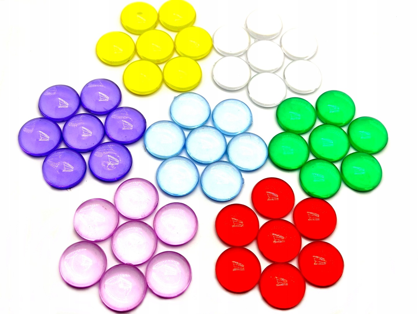 

Oczka Szklane Bezbarwne Pastylki Syntetyczne 4 Szt