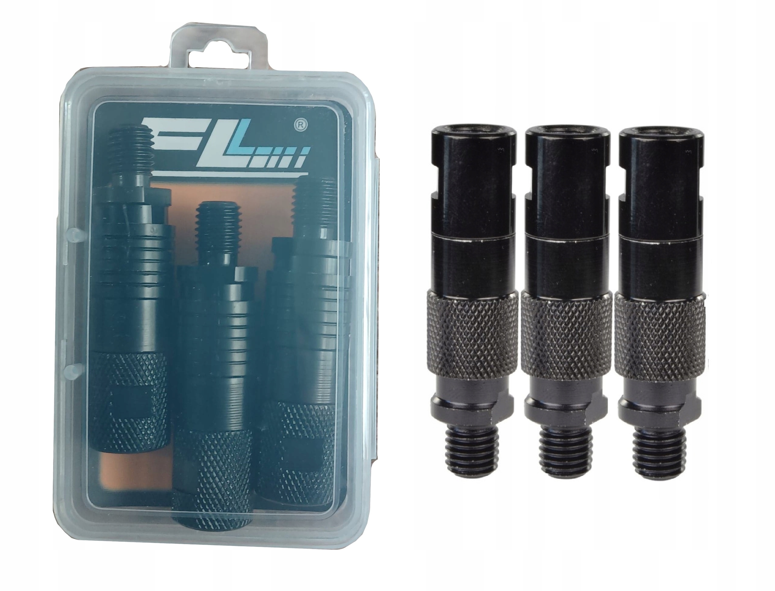 3x Szybkozłączka Sygnalizator Quick Release Etui