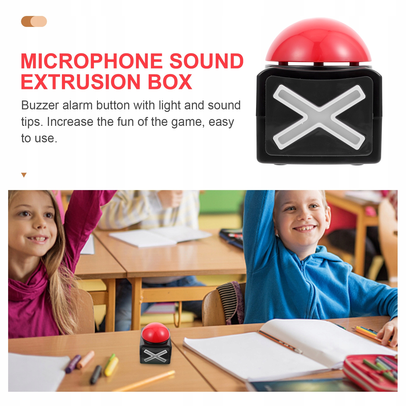 Alarm przycisk Box Quiz przyciski Maksymalna liczba graczy 3