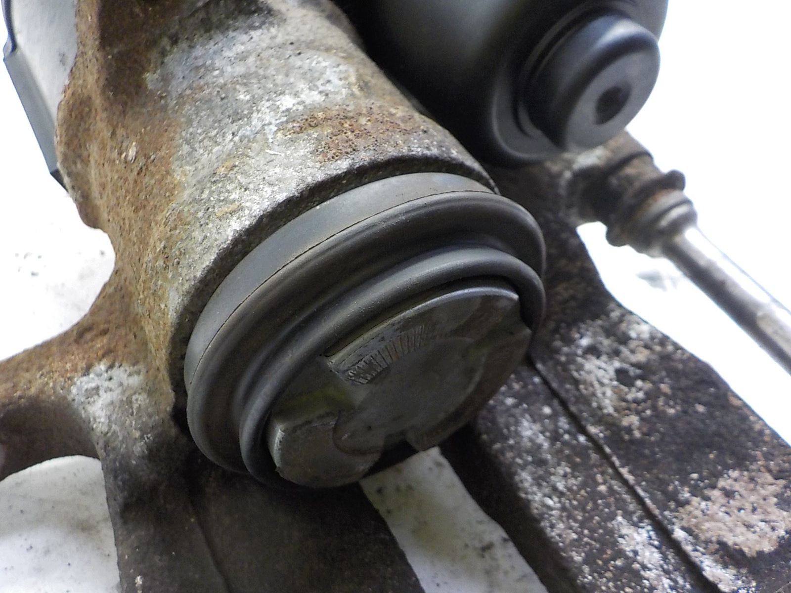 VW PASSAT B7 caliper brake right rear part rear electrical