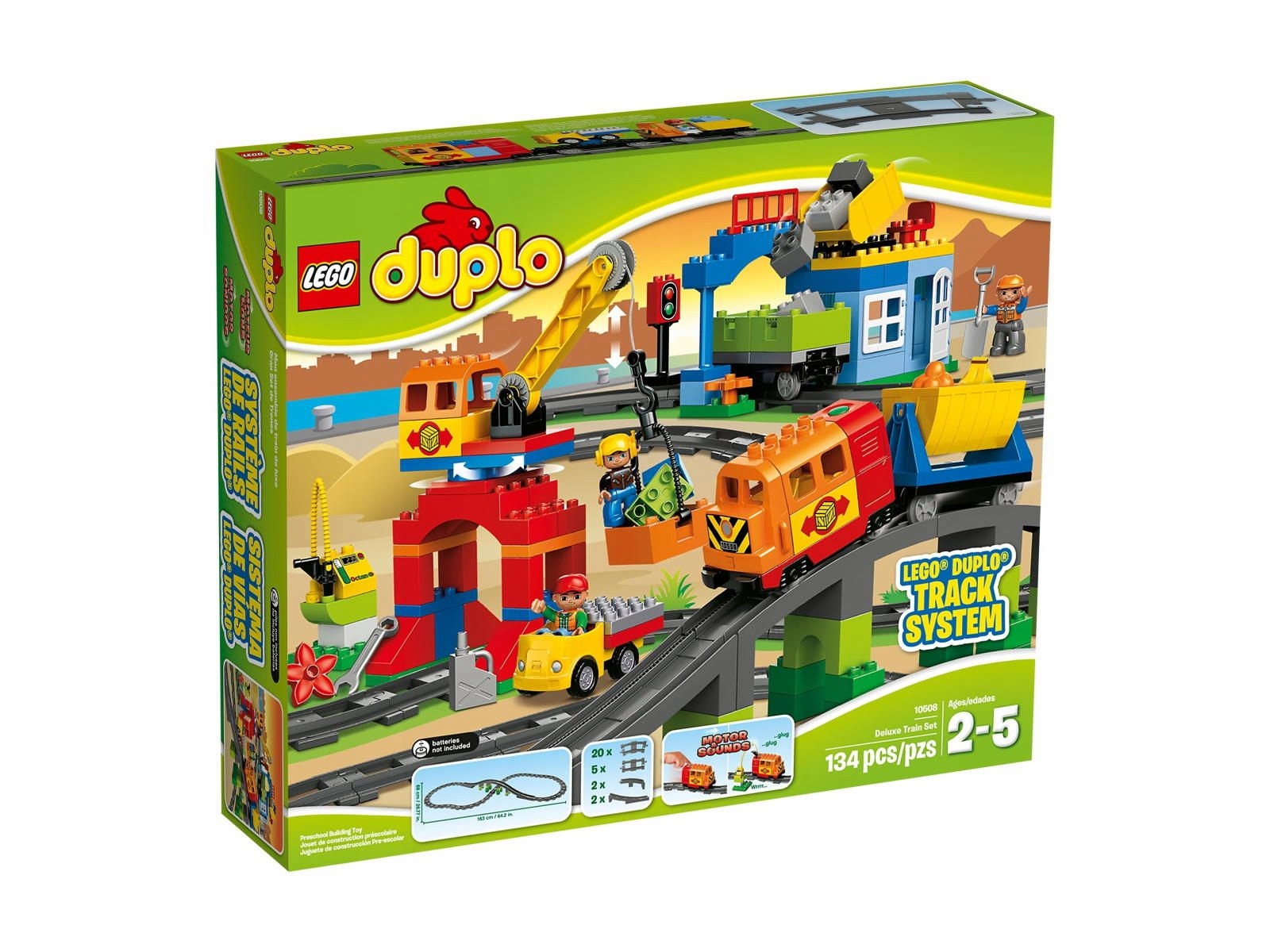LEGO Duplo 10508 - Pociąg Zestaw Deluxe