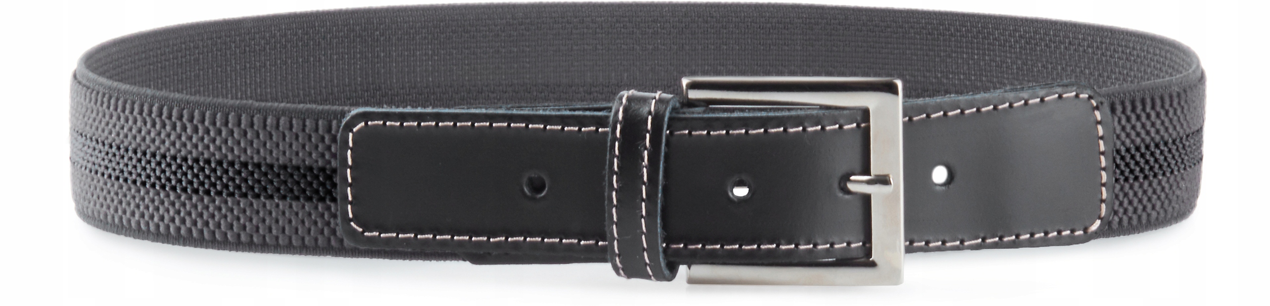 Ladeheid Pasek dziecięcy do spodni elastyczny LA-TG Czarny 65 cm