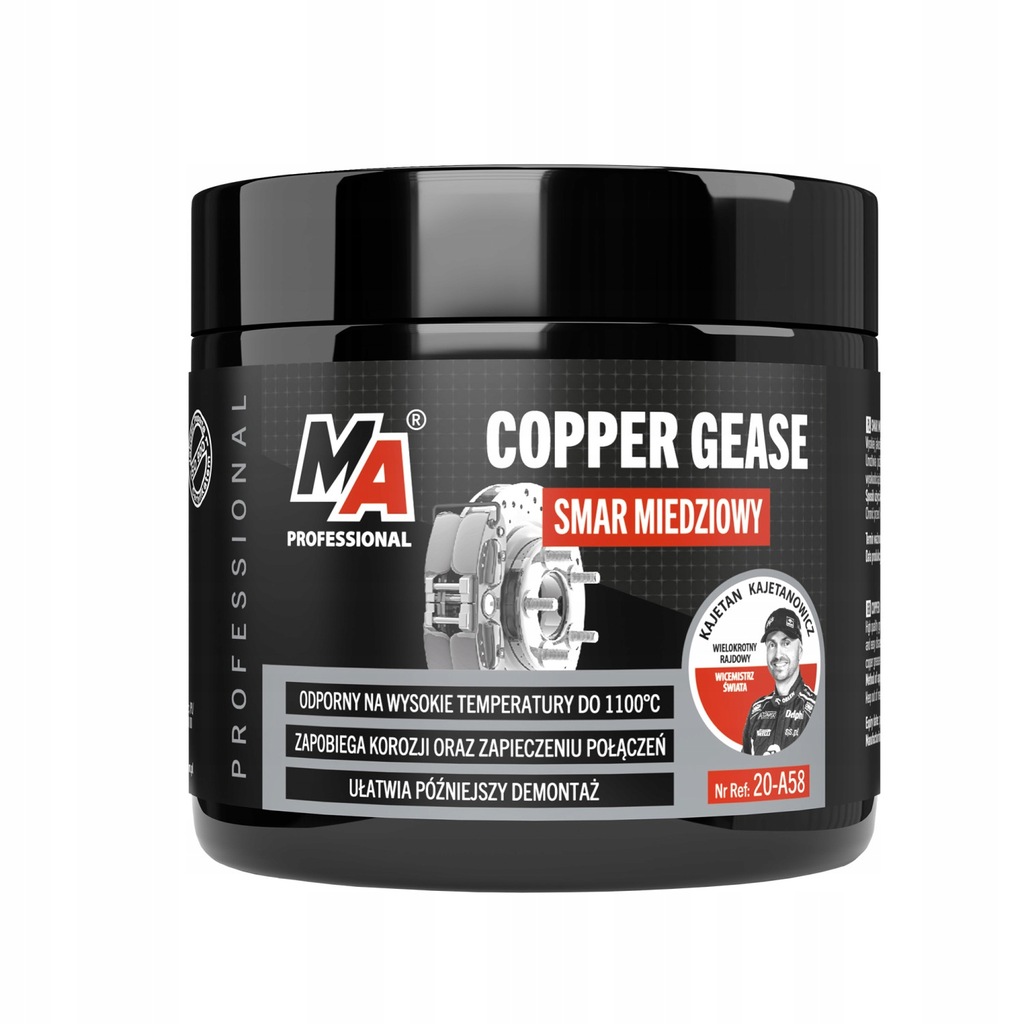 Smar Miedziany Wysokotemperaturowy Ma Professional Copper Grease 500g