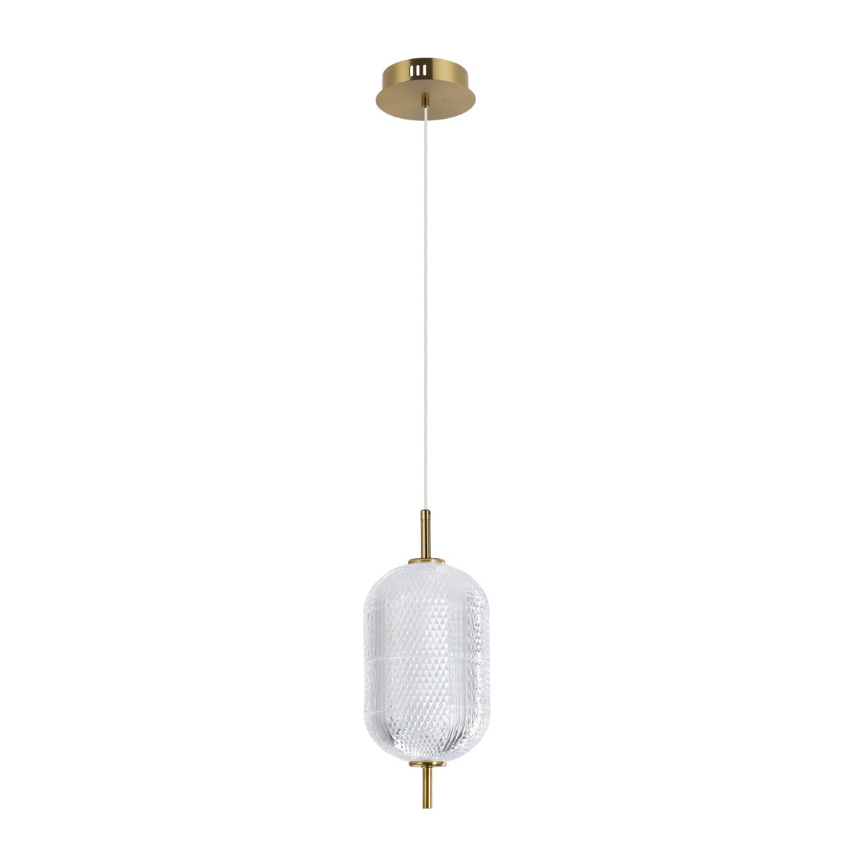 Závesná lampa Corado Zlatá Moderný dizajn Italux