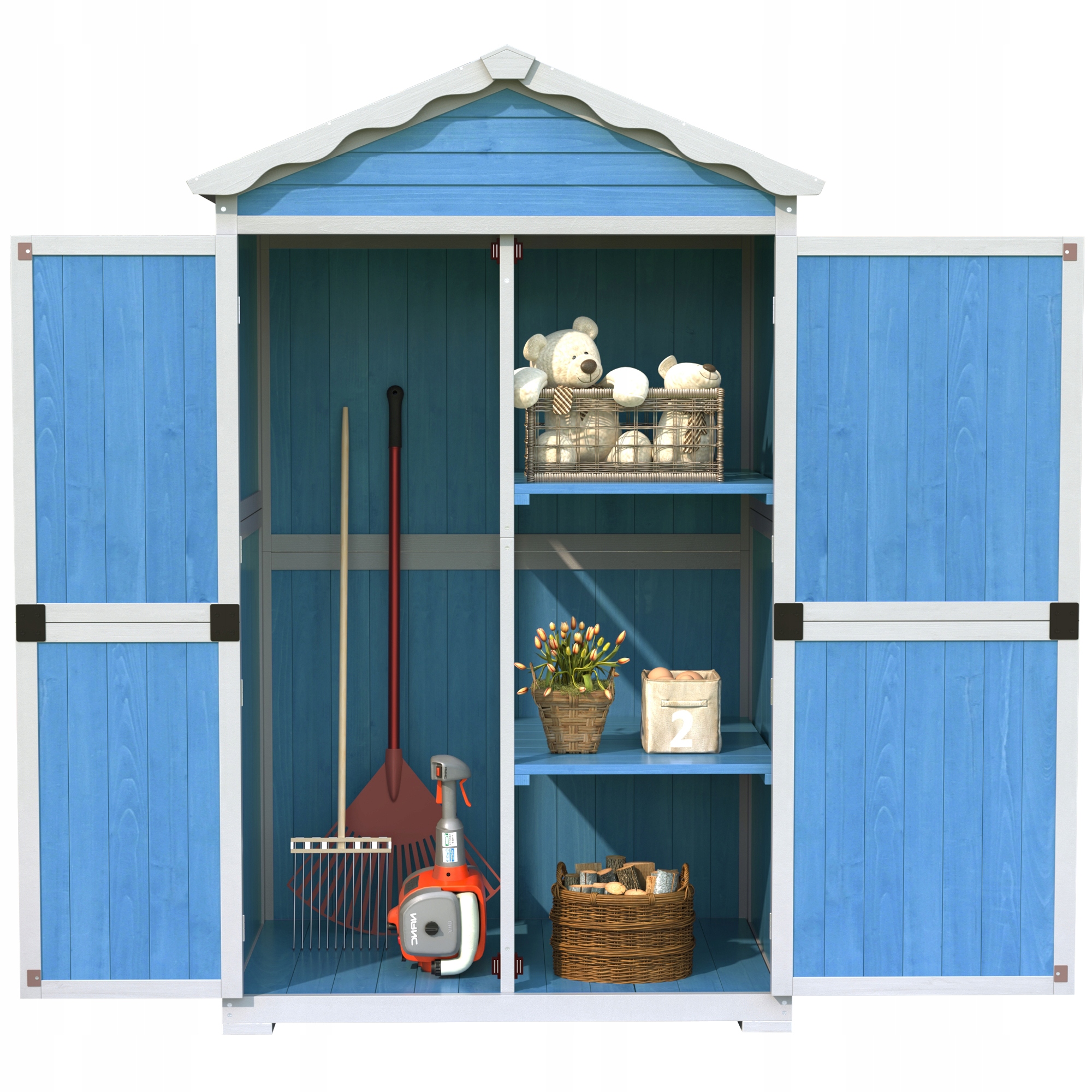 Zahradní Domek, Úložný Dům Na Nářadí, Venkovní Dřevěný Dům Na Nářadí Na Zahradu