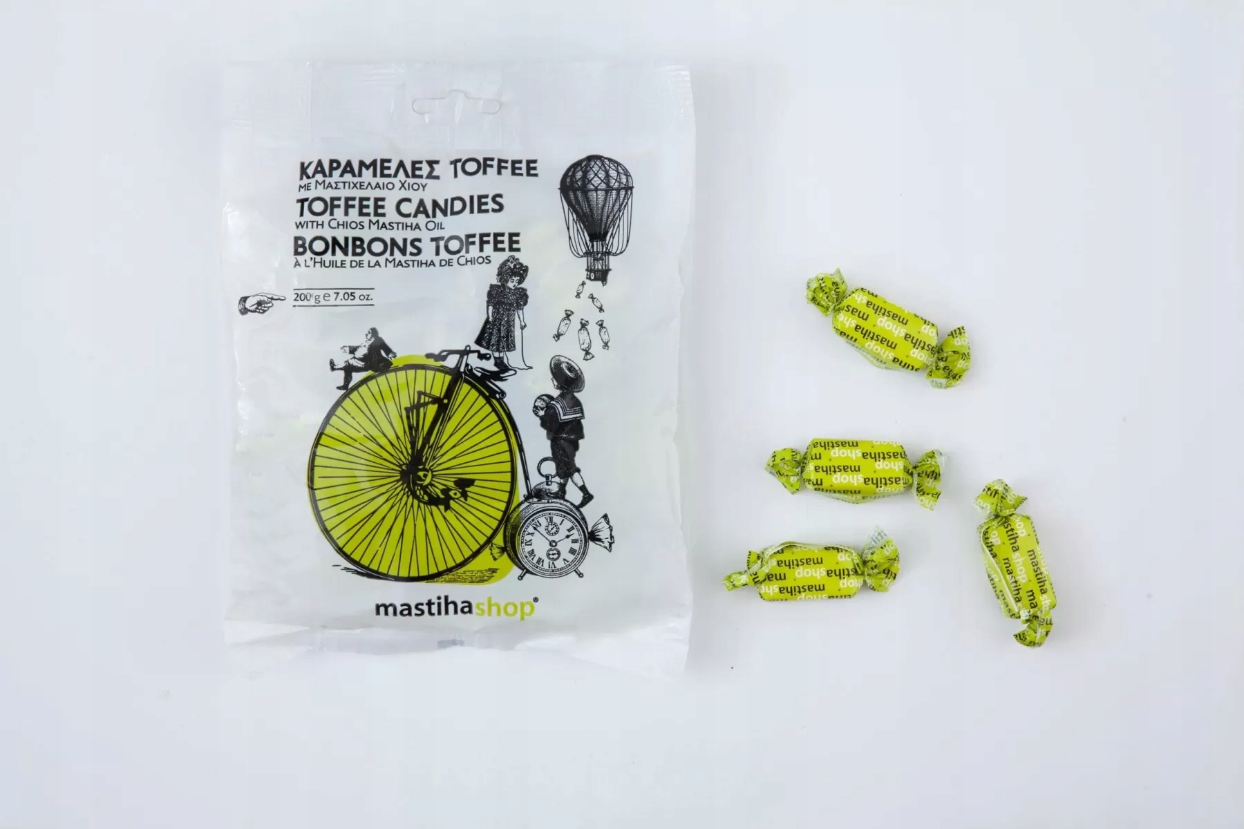 Levně 2x Bonbóny Toffi s mastixem (mastiha) 200 g