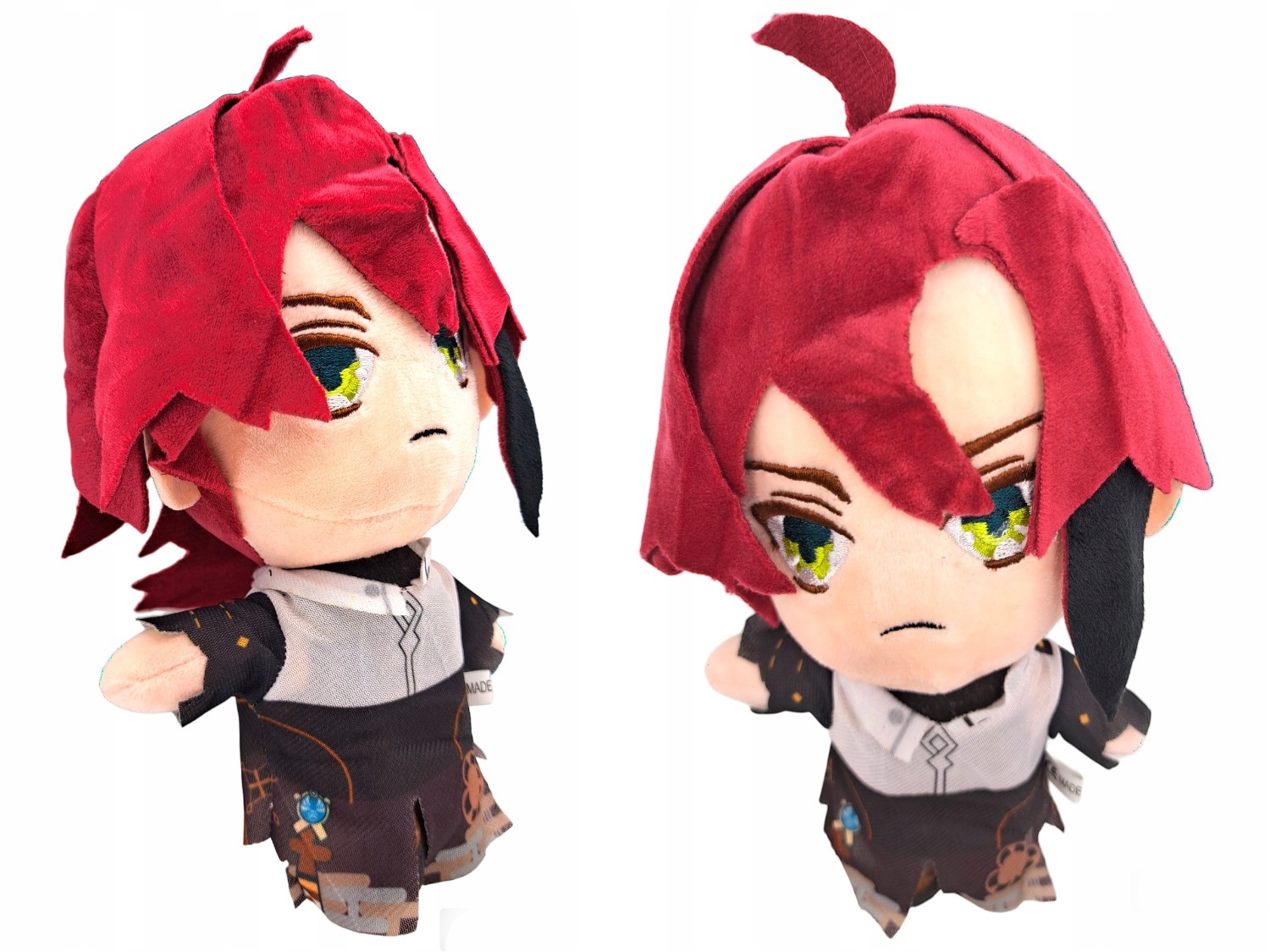 MASKOTKA ANIME Diluc Kaeya PLUSZAK LALKA pdstać z gry Genshin Impact 20 cm Bohater Inny