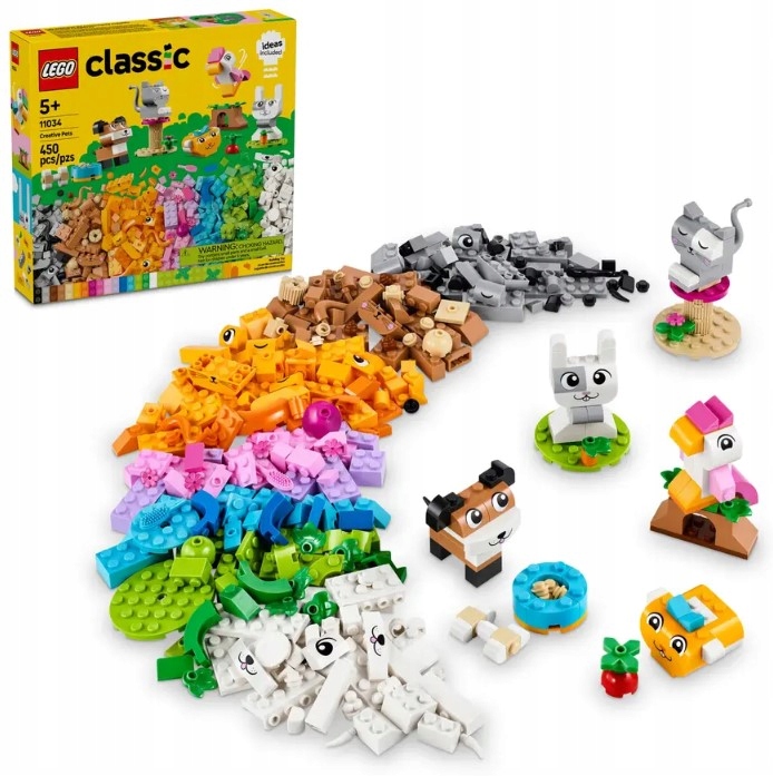 Lego Classic 11034 Kreatywne zwierzątka