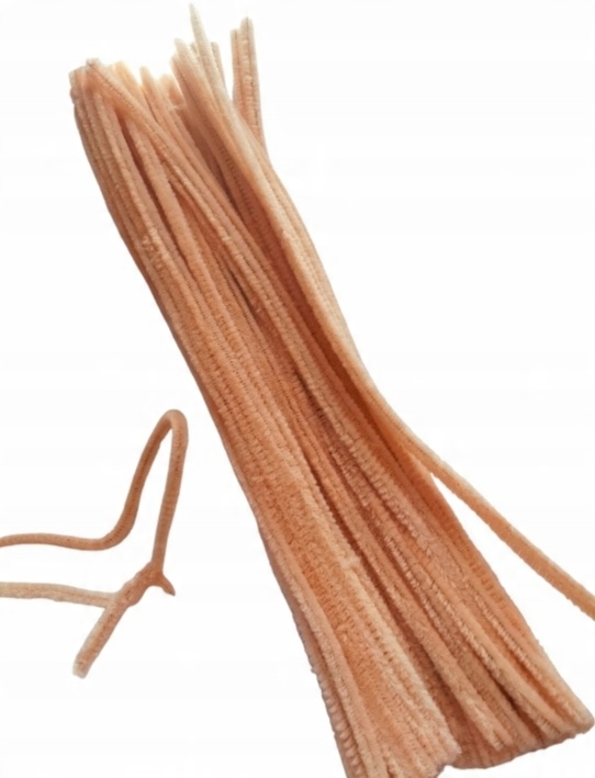 

Druciki kreatywne kremowe 40 sztuk 30 cm
