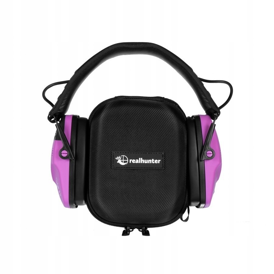 Chrániče Sluchu RealHunter Active ProSHOT Bt Aktivní růžové Bluetooth