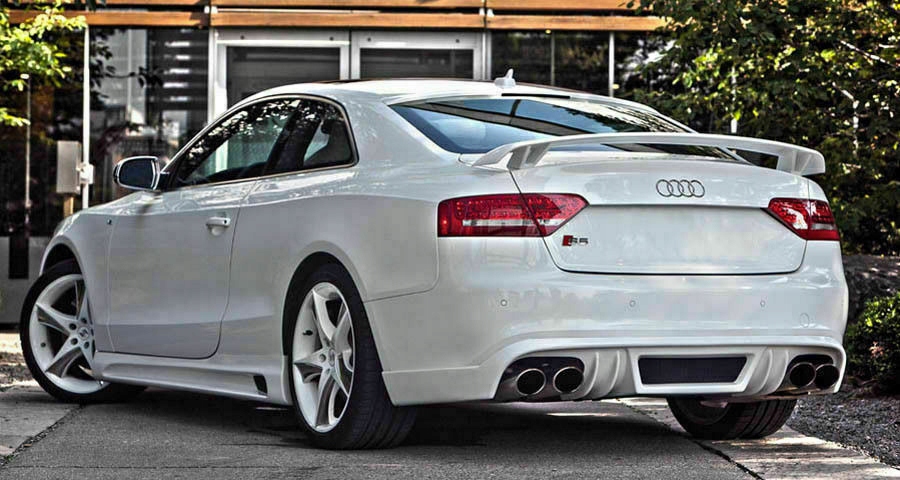 Audi A5 Coupe 2007-2011 S5 RS5 TYLNY DYFUZOR TYŁ DYFUZOR NOWY PODKŁAD