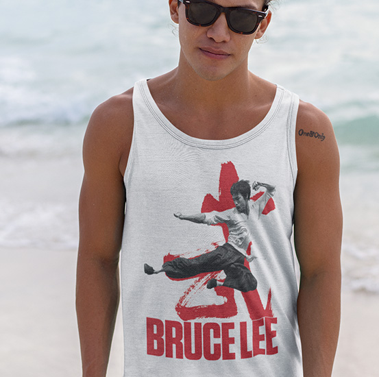 TANK TOP FILMOWE BRUCE LEE Marka inna