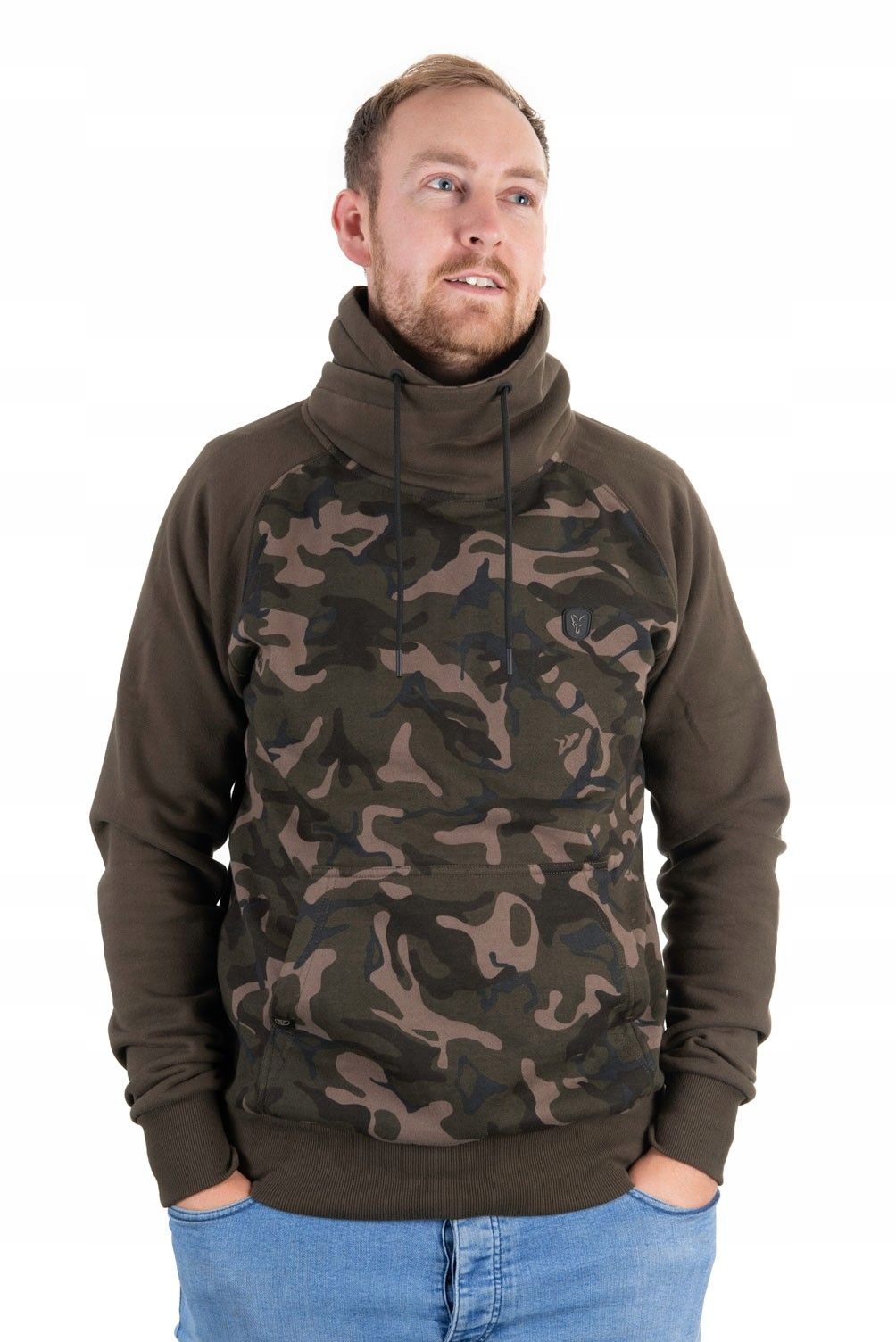 Bluza Fox High Neck Khaki/Camo 3XL