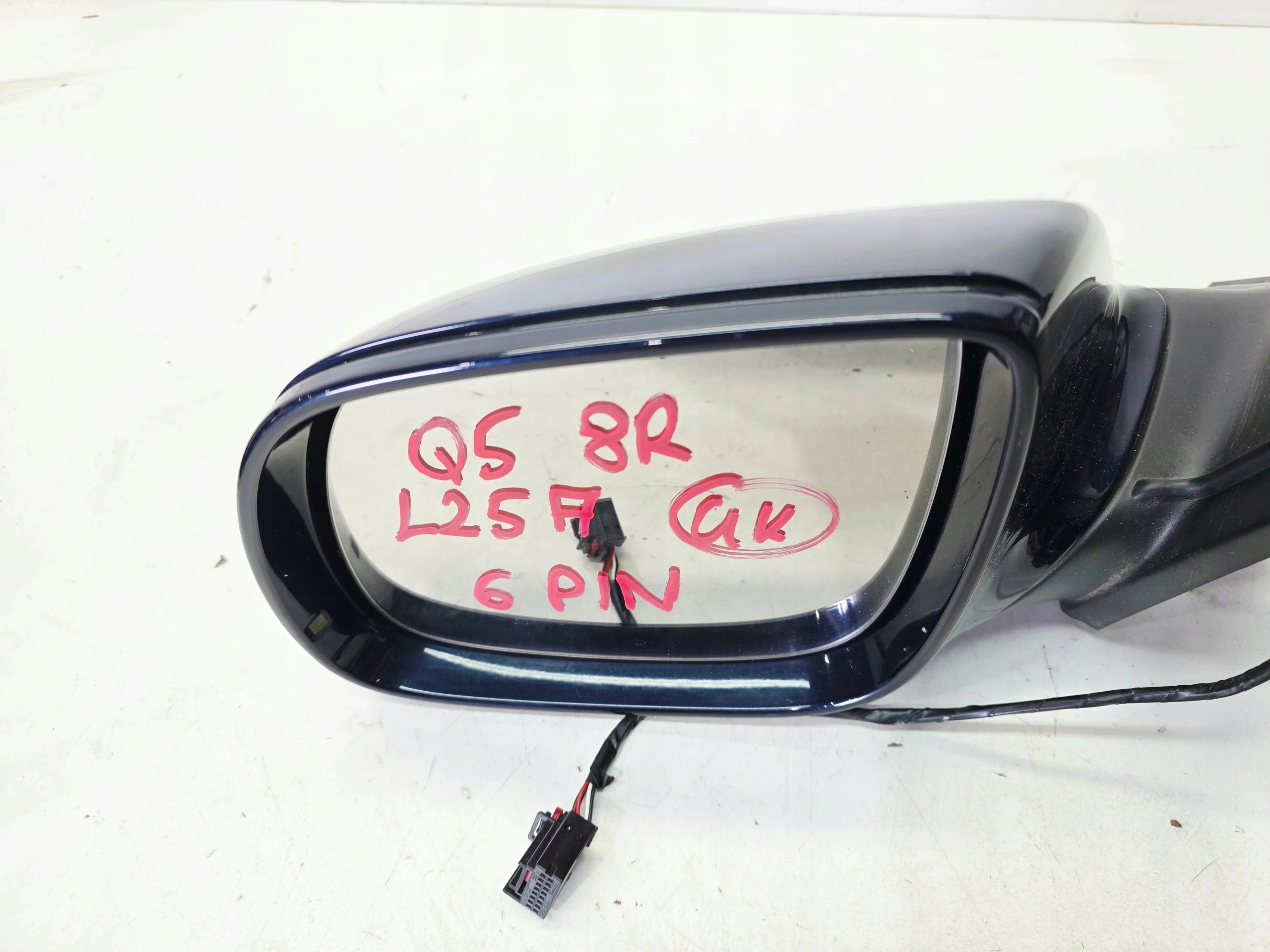mirror exterior left AUDI Q5 8R LZ5A 6 PIN UK