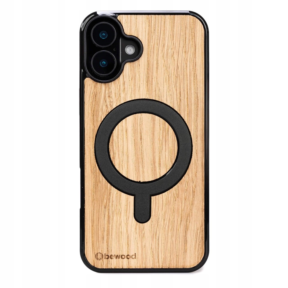 Dřevěné Pouzdro Bewood pro iPhone 16 Plus Dub s MagSafe