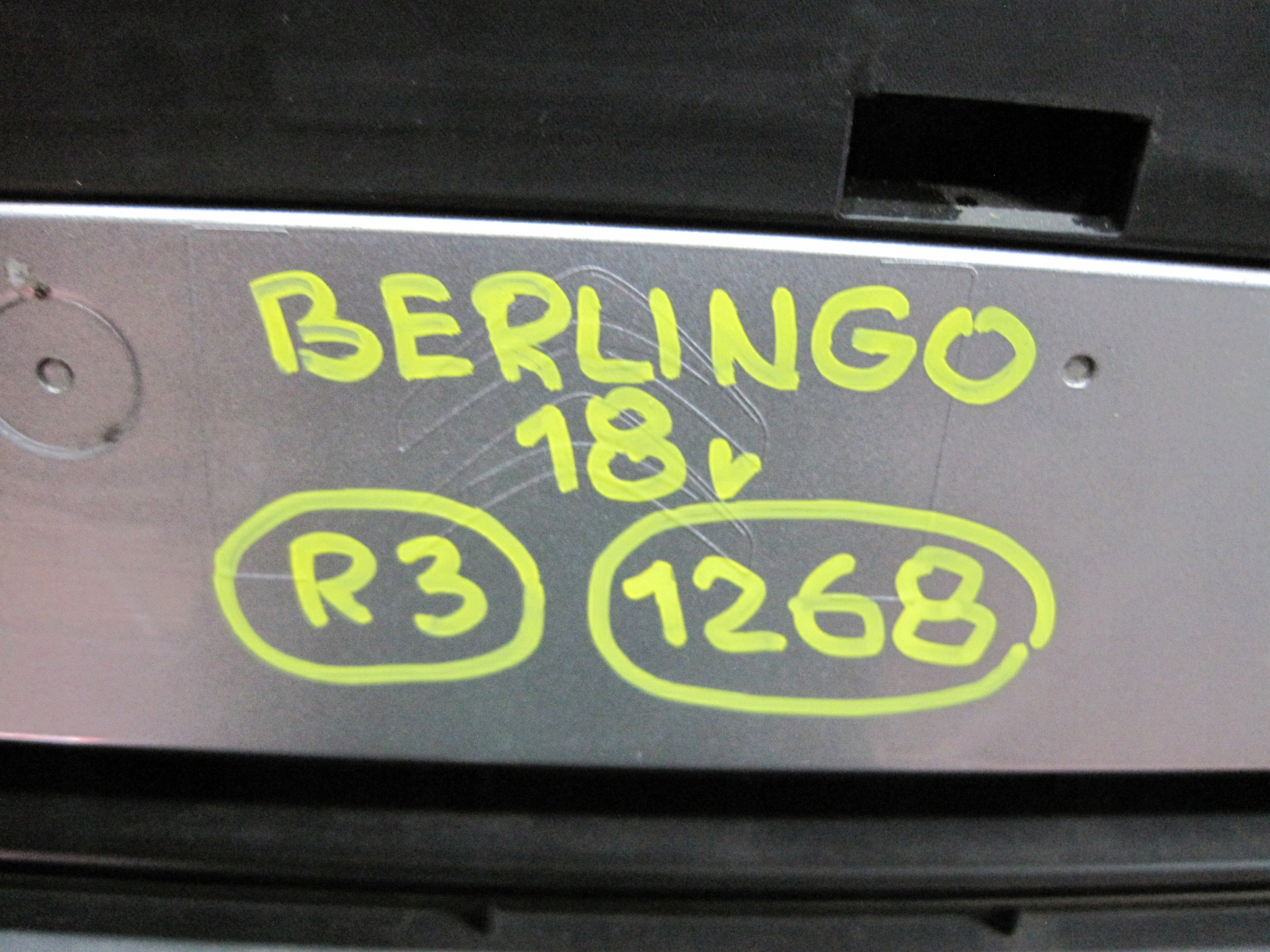 bumper CITROEN BERLINGO IV 18R front front