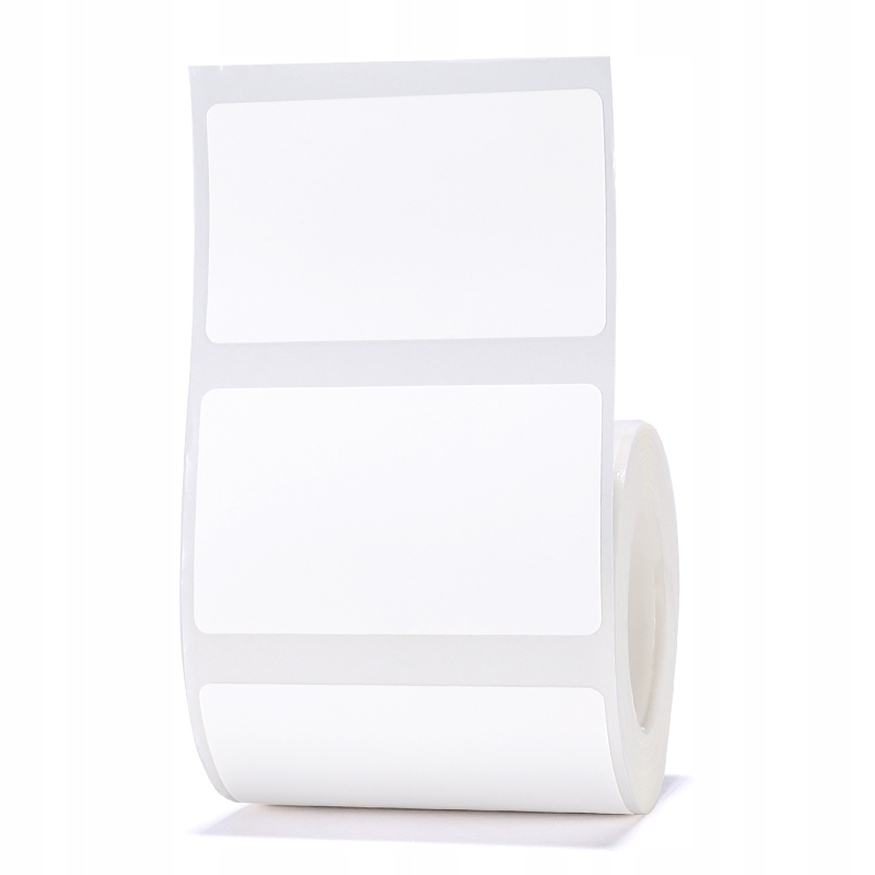 Etykiety termiczne 50x30 mm białe do Niimbot B3S/B21/B1