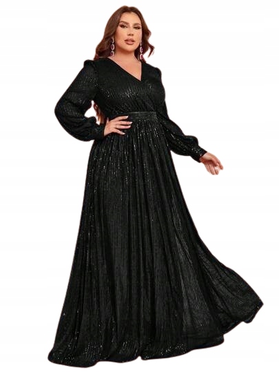 Shein Dámské Šaty S Flitry Plus Size 3XL 1KH