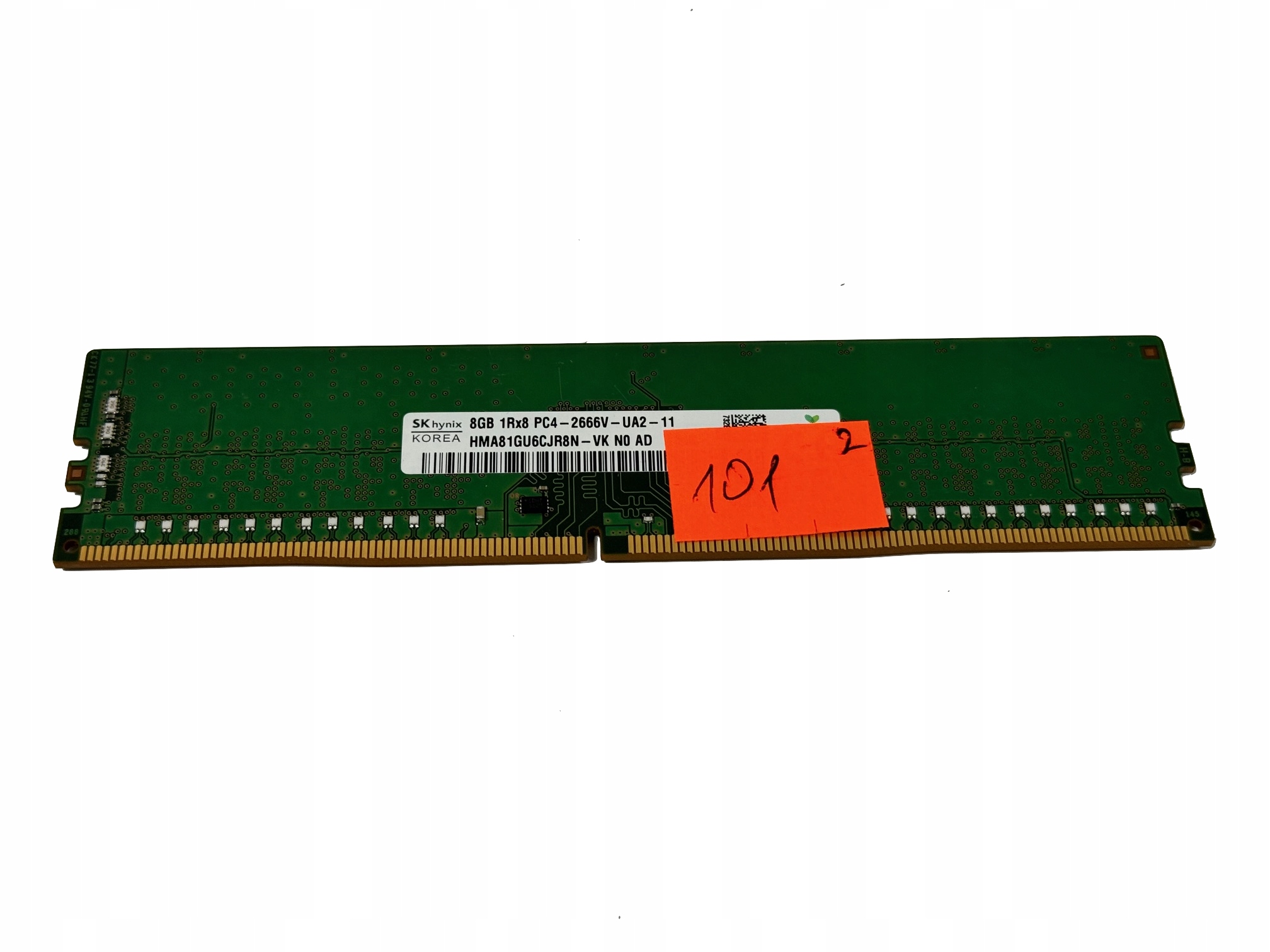 SKhynix 8GB 1R×8 PC4-2666V×8枚 Hiro SKhynix 8GB 1R×8