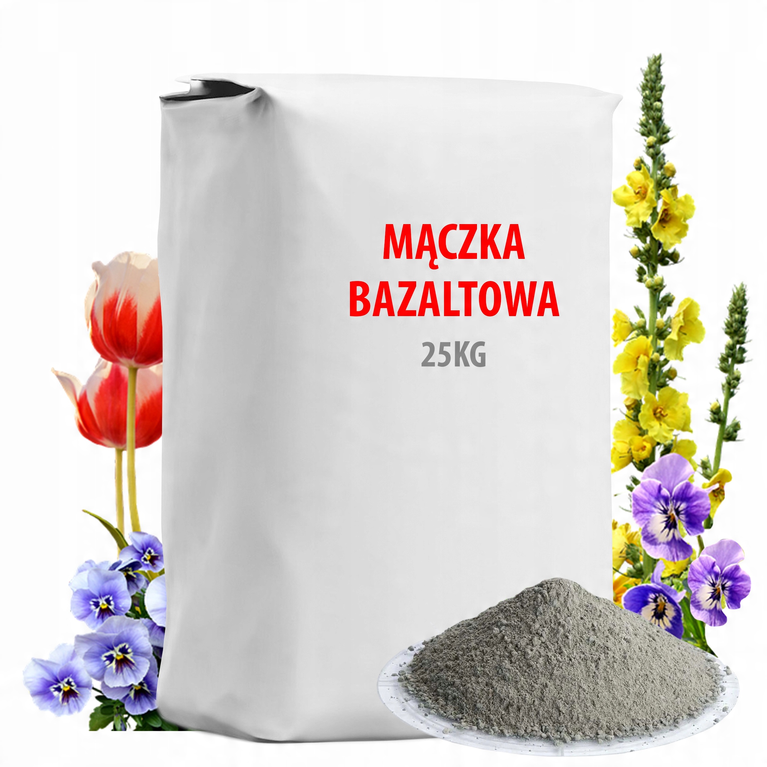 

Mączka Bazaltowa Złoto Dla Gleby Nawóz do Kwiatów
