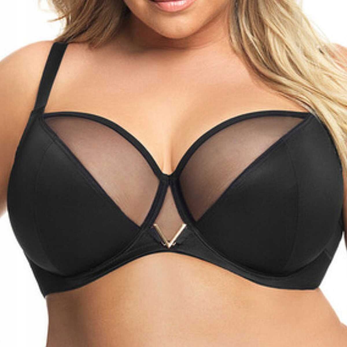 Gorsenia Biustonosz miękki z fiszbinami Vicky 564 czarny 80F