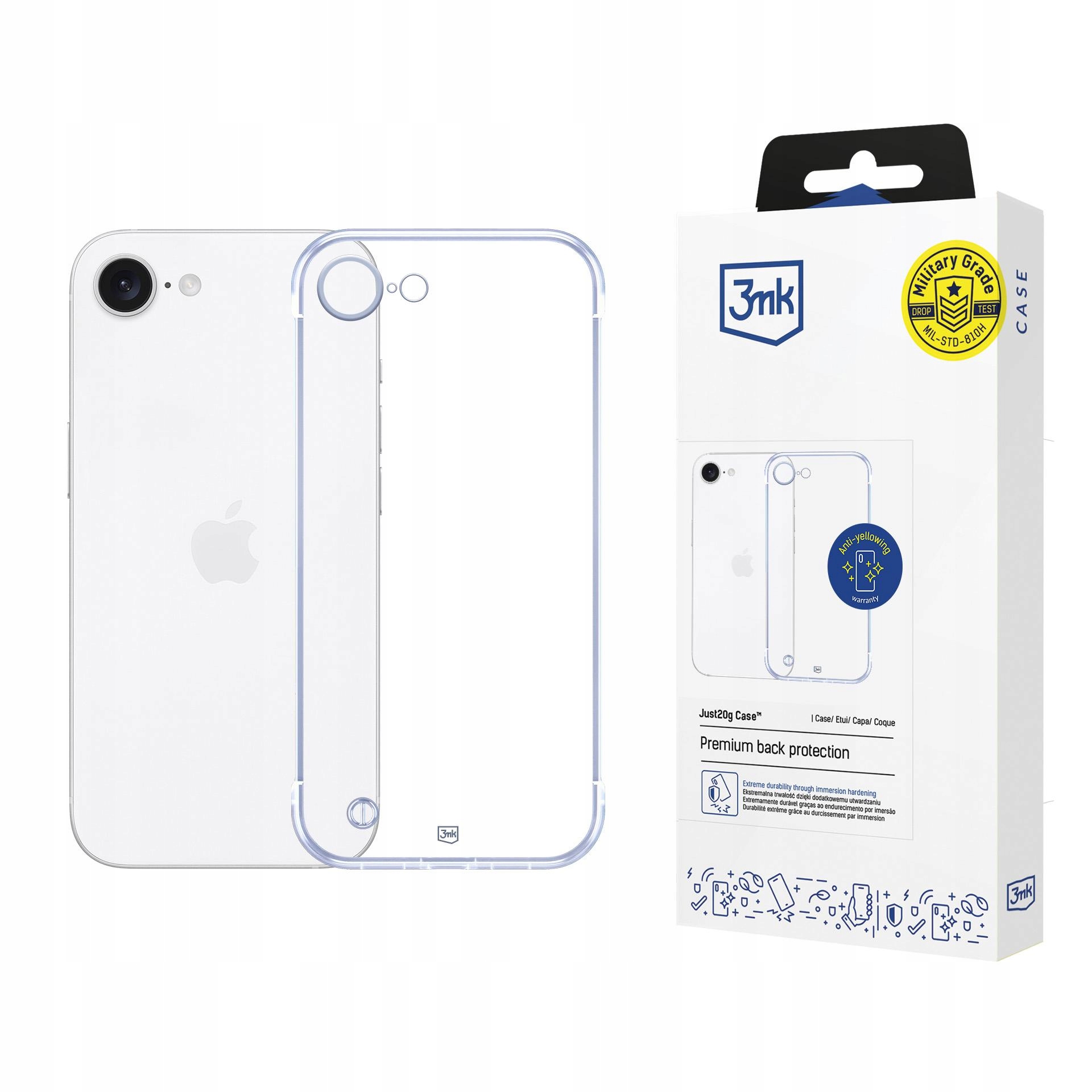 Etui 3mk Just20g Clear Case na Apple iPhone 16E przezroczyste 3mk