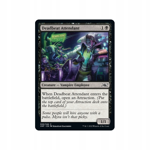 Mtg 4x Deadbeat Attendant