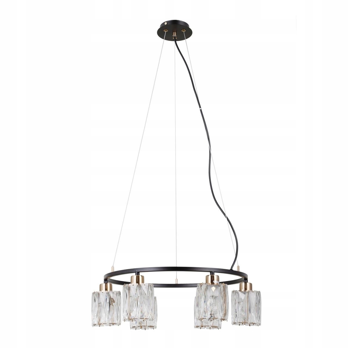 Závesná lampa Simona PND-40814-6-BK-HBR Italux