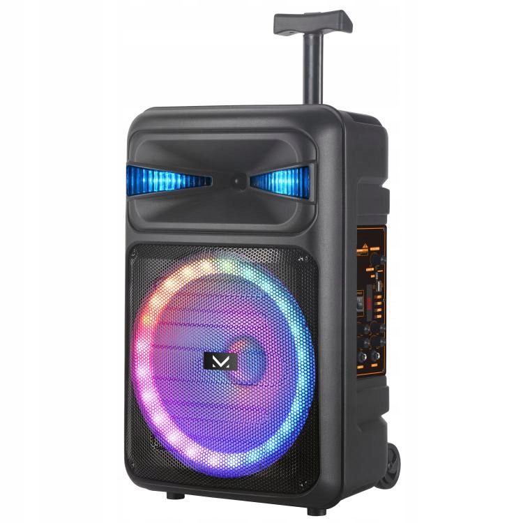Głośnik przenośny majestic fire t5 Usb microSD Aux-in MIC Tws 160W